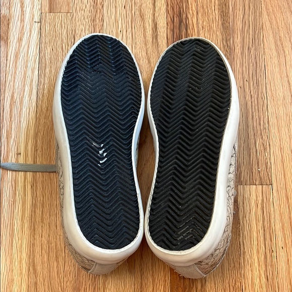 Sam Edelman Gray and White Snakeskin Sneakers - Picture 7 of 13